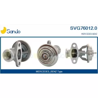 Vanne EGR SANDO SVG76012.0