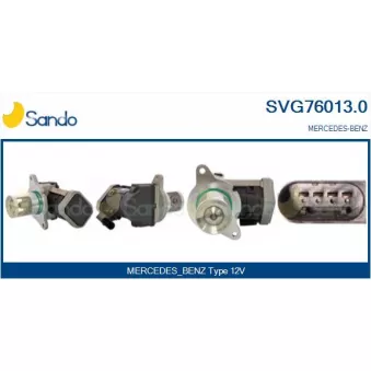 Vanne EGR SANDO SVG76013.0