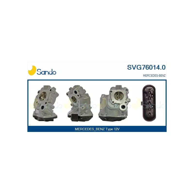 Vanne EGR SANDO SVG76014.0