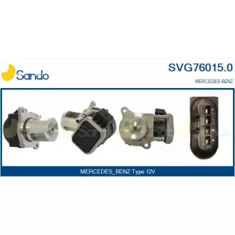 Vanne EGR SANDO SVG76015.0