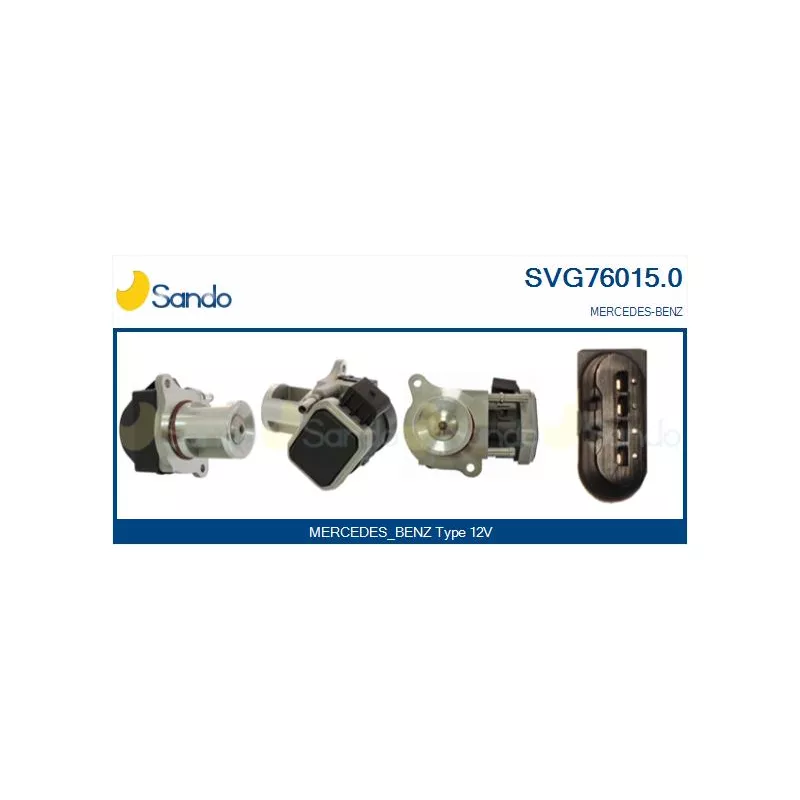 Vanne EGR SANDO SVG76015.0