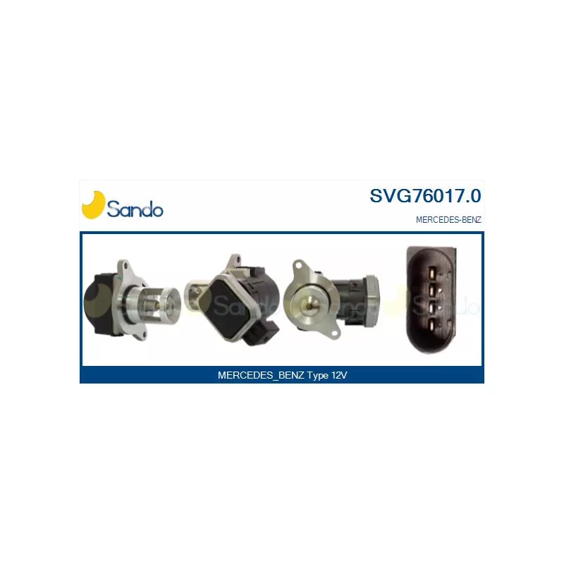 Vanne EGR SANDO SVG76017.0