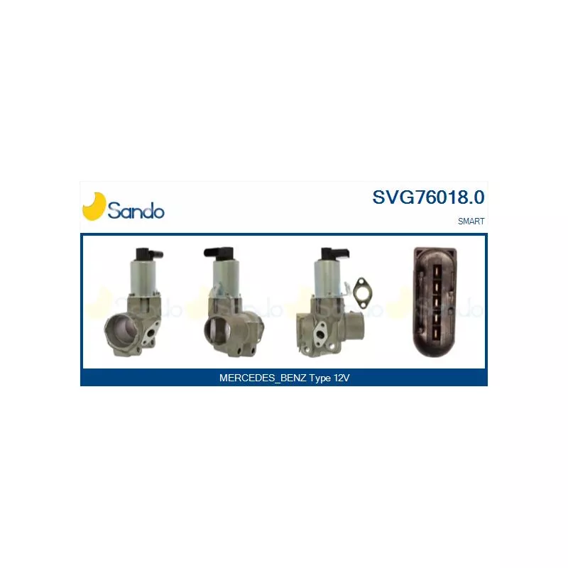 Vanne EGR SANDO SVG76018.0