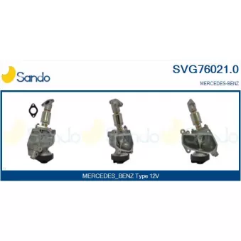 Vanne EGR SANDO SVG76021.0