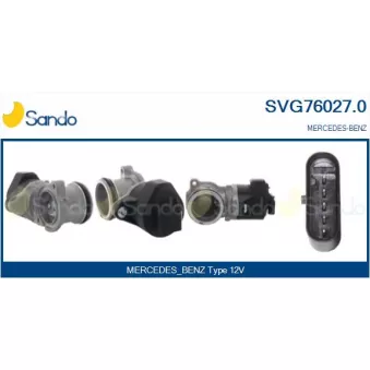 Vanne EGR SANDO SVG76027.0
