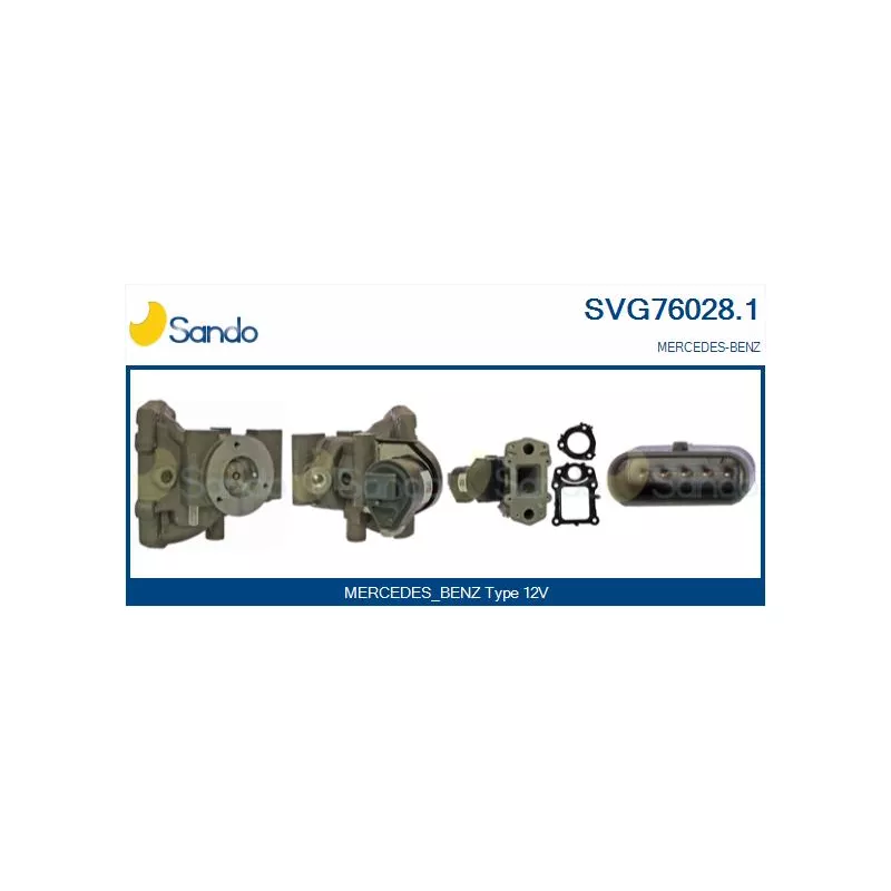 Vanne EGR SANDO SVG76028.1