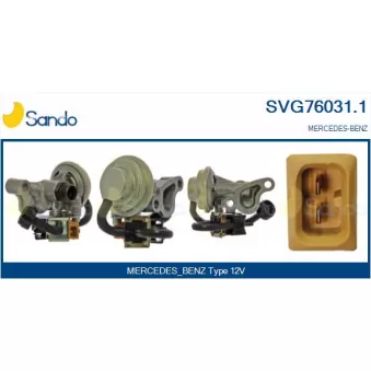 Vanne EGR SANDO SVG76031.1