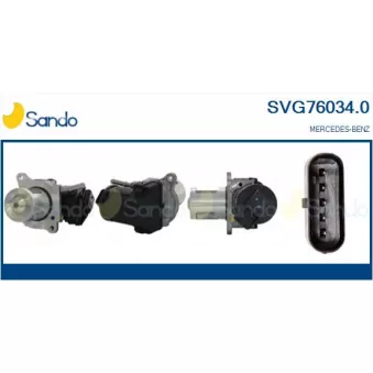 Vanne EGR SANDO SVG76034.0