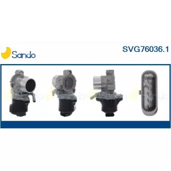 Vanne EGR SANDO SVG76036.1