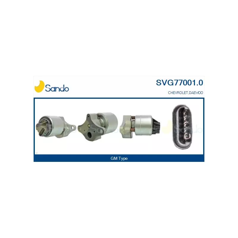 Vanne EGR SANDO SVG77001.0