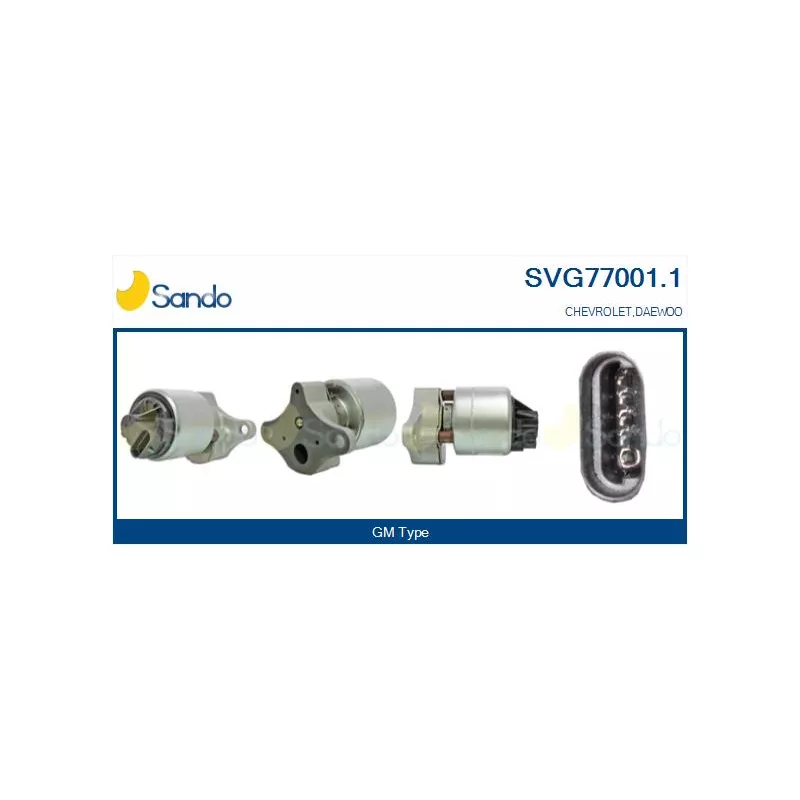 Vanne EGR SANDO SVG77001.1