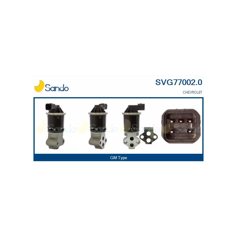 Vanne EGR SANDO SVG77002.0