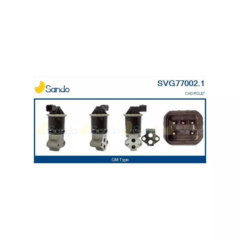 Vanne EGR SANDO SVG77002.1