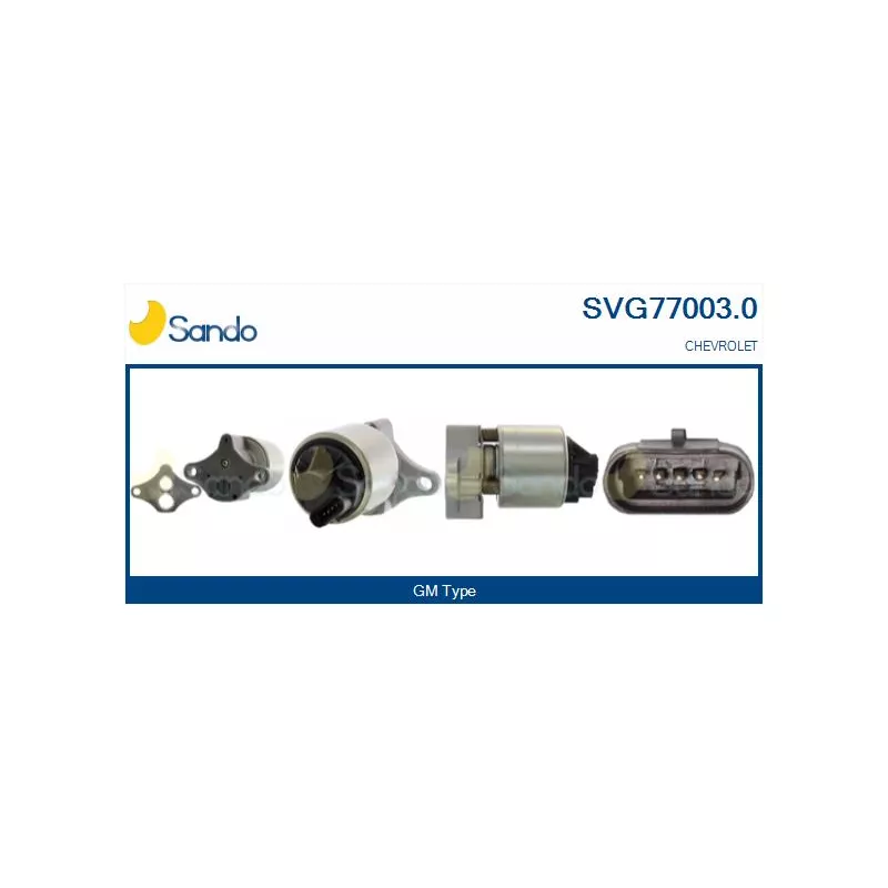 Vanne EGR SANDO SVG77003.0