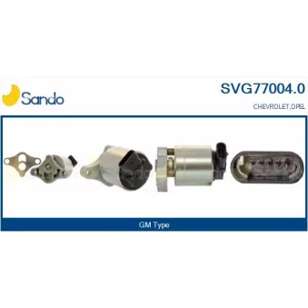 Vanne EGR SANDO SVG77004.0