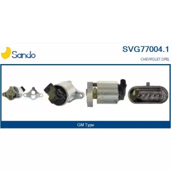 Vanne EGR SANDO SVG77004.1