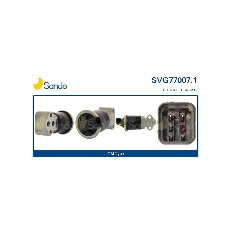 Vanne EGR SANDO SVG77007.1