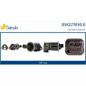 Vanne EGR SANDO SVG77010.0