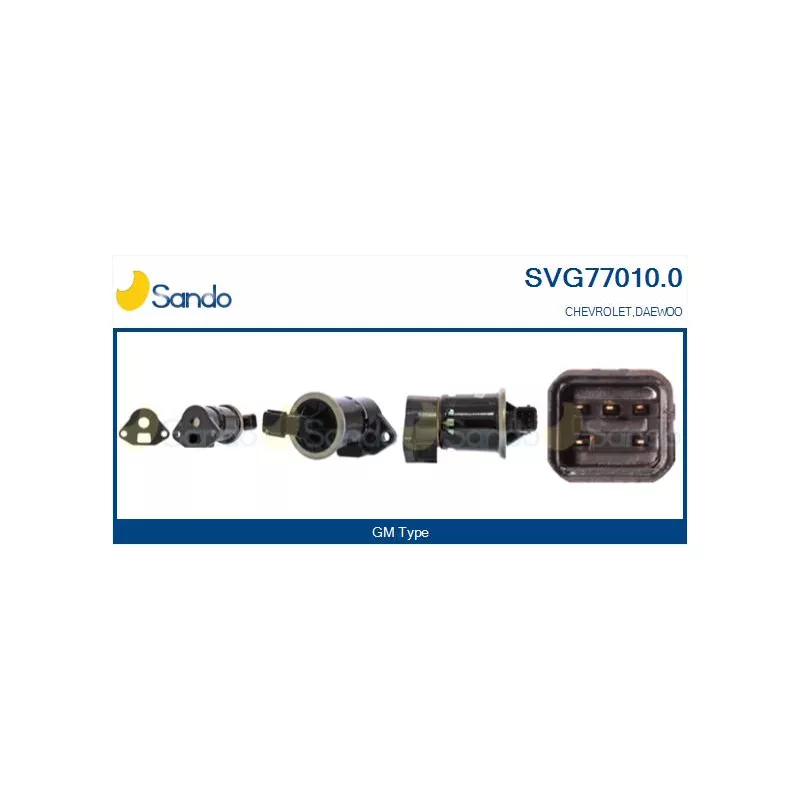Vanne EGR SANDO SVG77010.0
