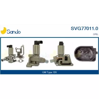 Vanne EGR SANDO SVG77011.0