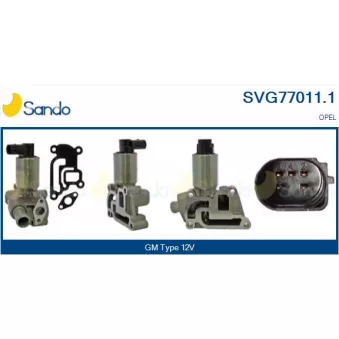 Vanne EGR SANDO SVG77011.1