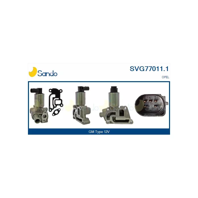 Vanne EGR SANDO SVG77011.1
