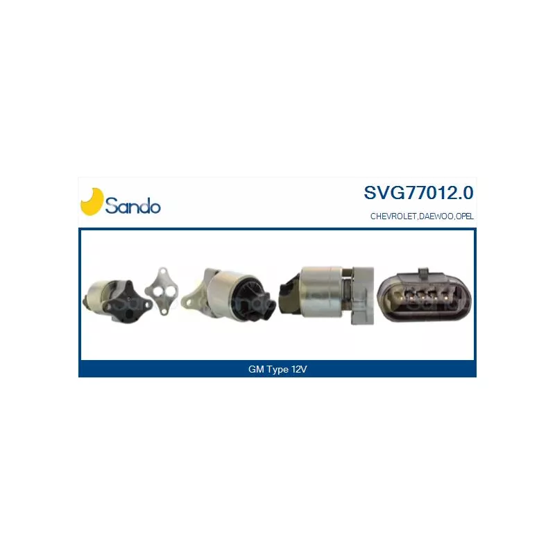 Vanne EGR SANDO SVG77012.0