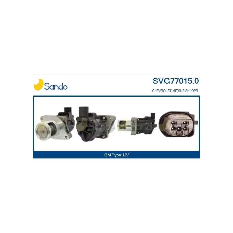 Vanne EGR SANDO SVG77015.0