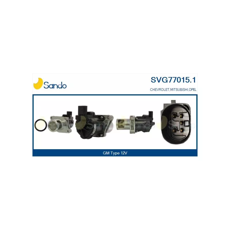 Vanne EGR SANDO SVG77015.1