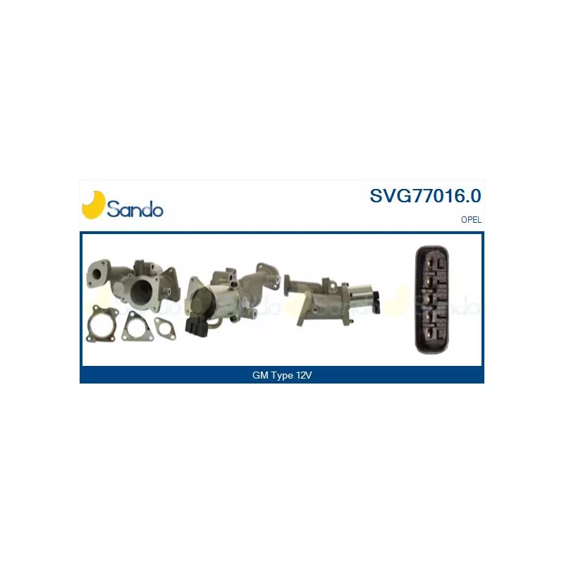 Vanne EGR SANDO SVG77016.0