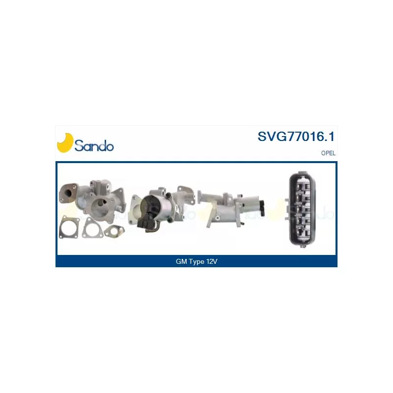 Vanne EGR SANDO SVG77016.1