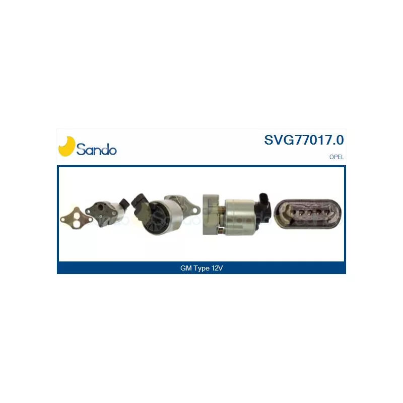 Vanne EGR SANDO SVG77017.0