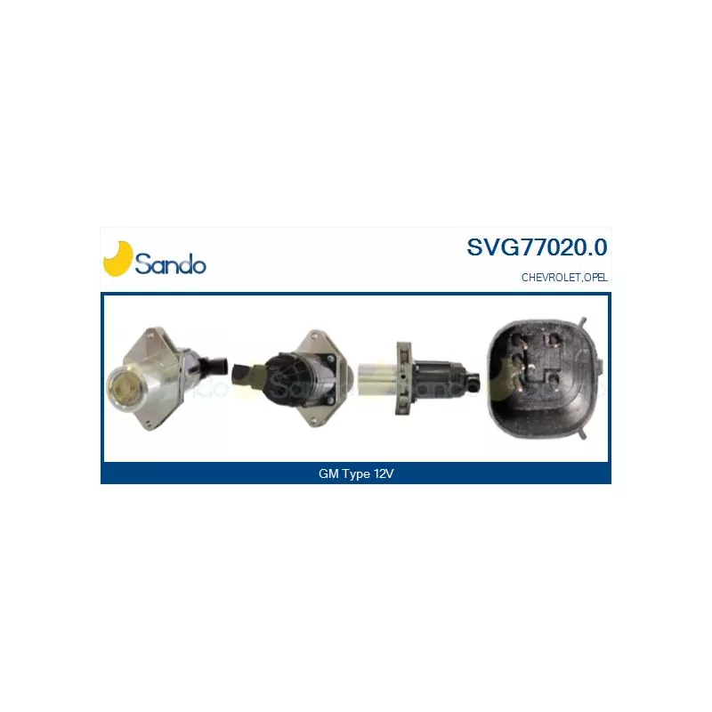 Vanne EGR SANDO SVG77020.0