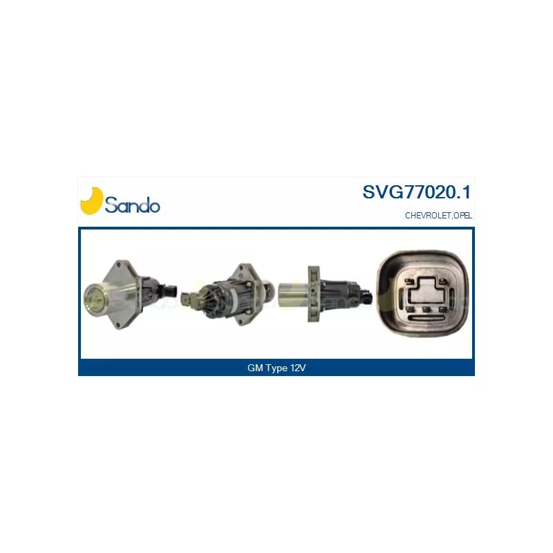 Vanne EGR SANDO SVG77020.1