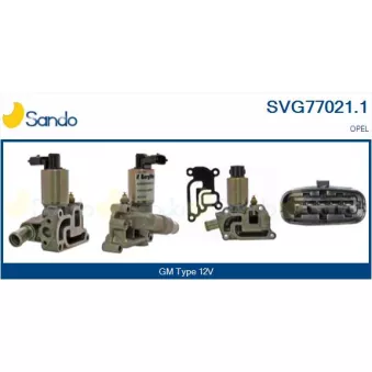 Vanne EGR SANDO SVG77021.1