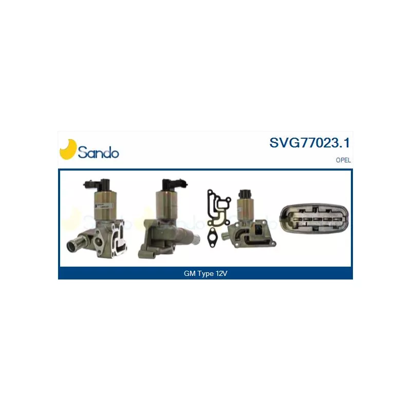 Vanne EGR SANDO SVG77023.1