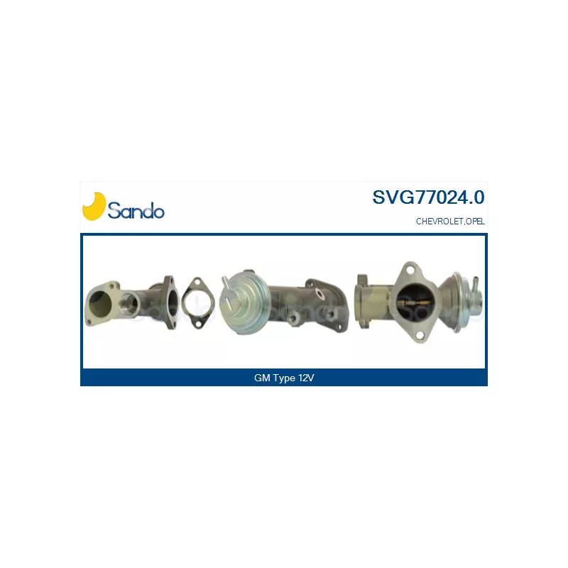 Vanne EGR SANDO SVG77024.0