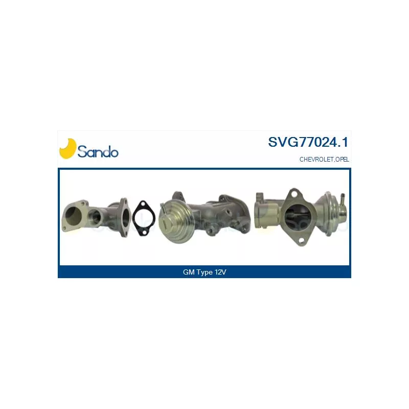 Vanne EGR SANDO SVG77024.1