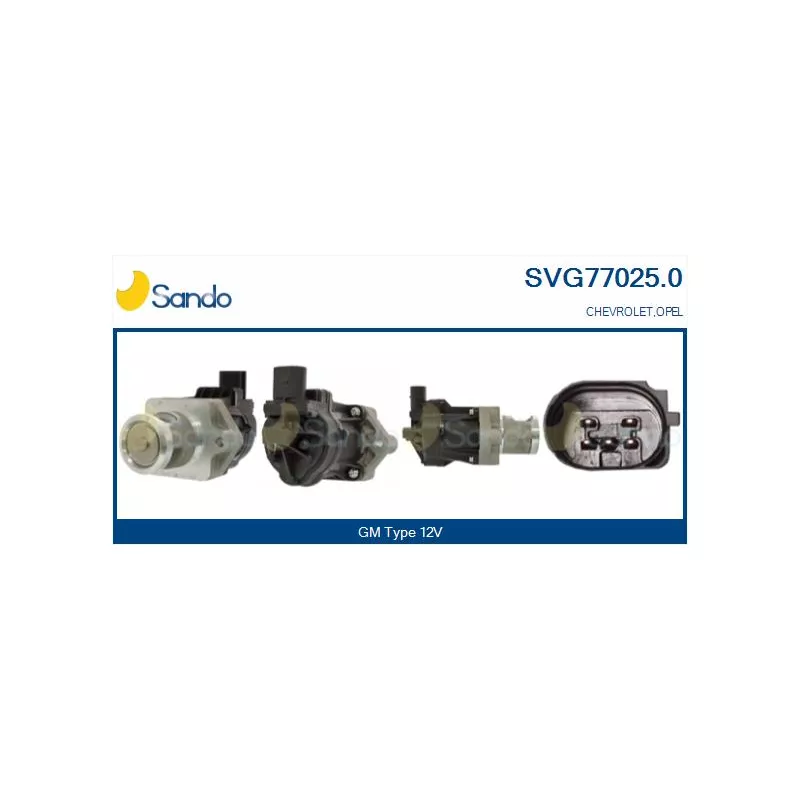Vanne EGR SANDO SVG77025.0