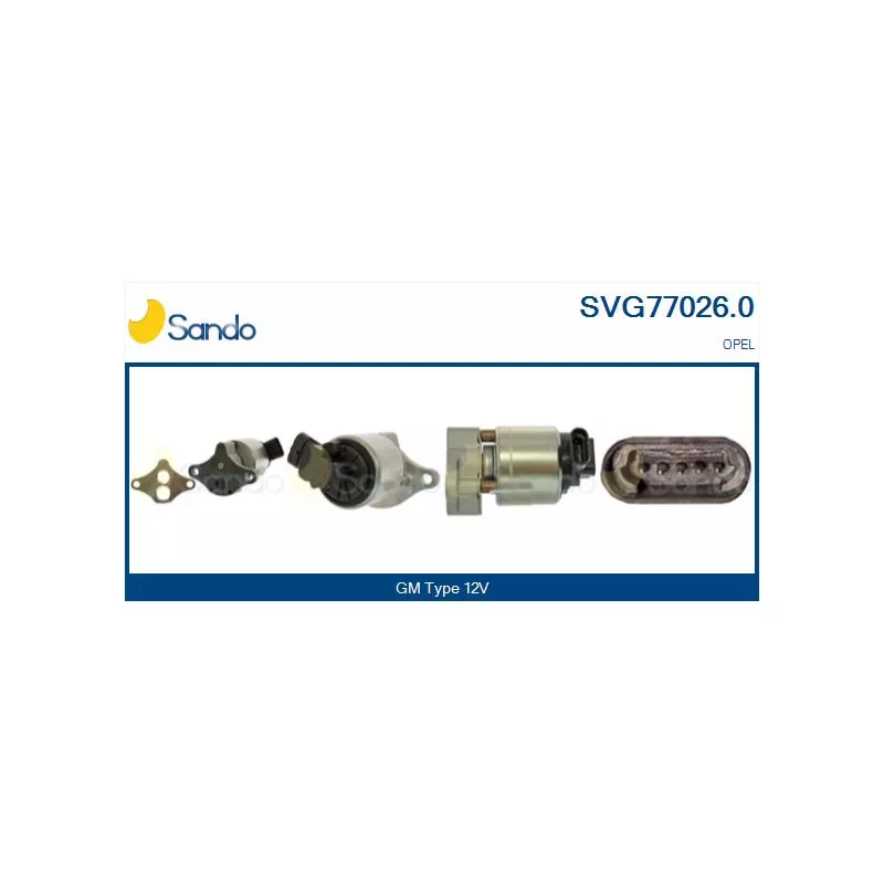 Vanne EGR SANDO SVG77026.0