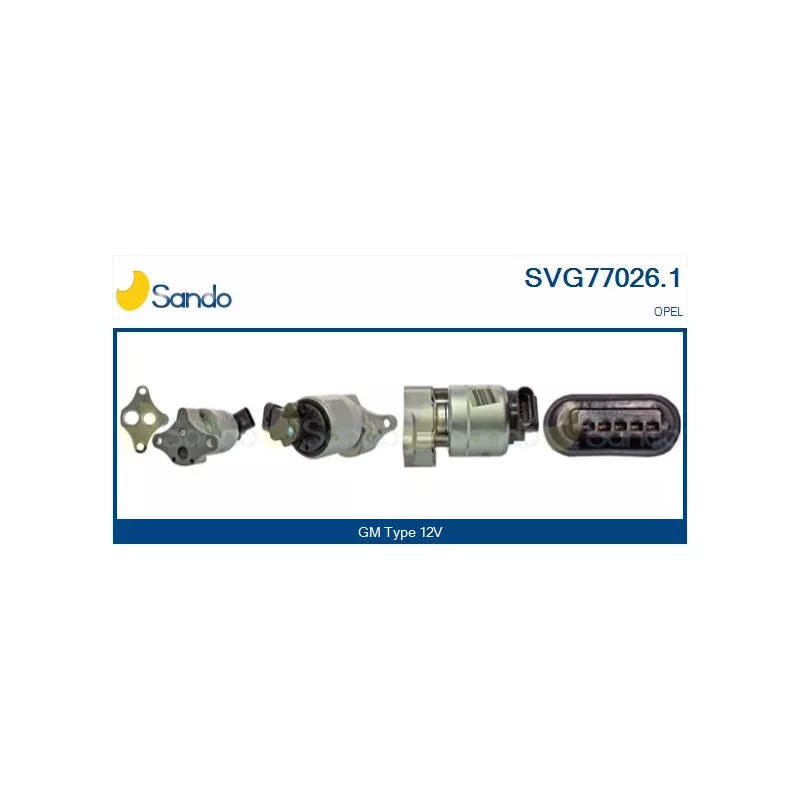 Vanne EGR SANDO SVG77026.1