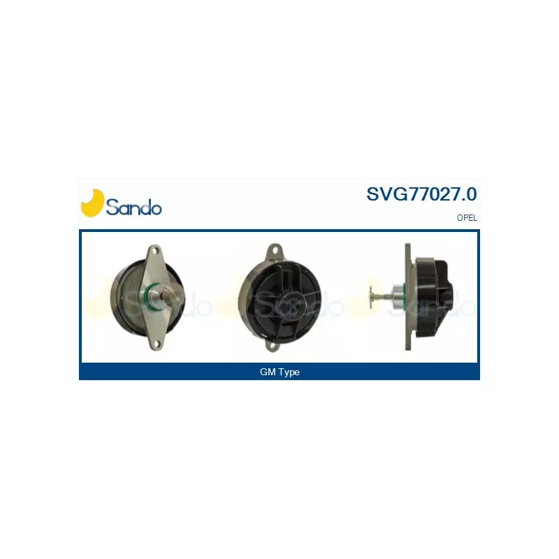 Vanne EGR SANDO SVG77027.0