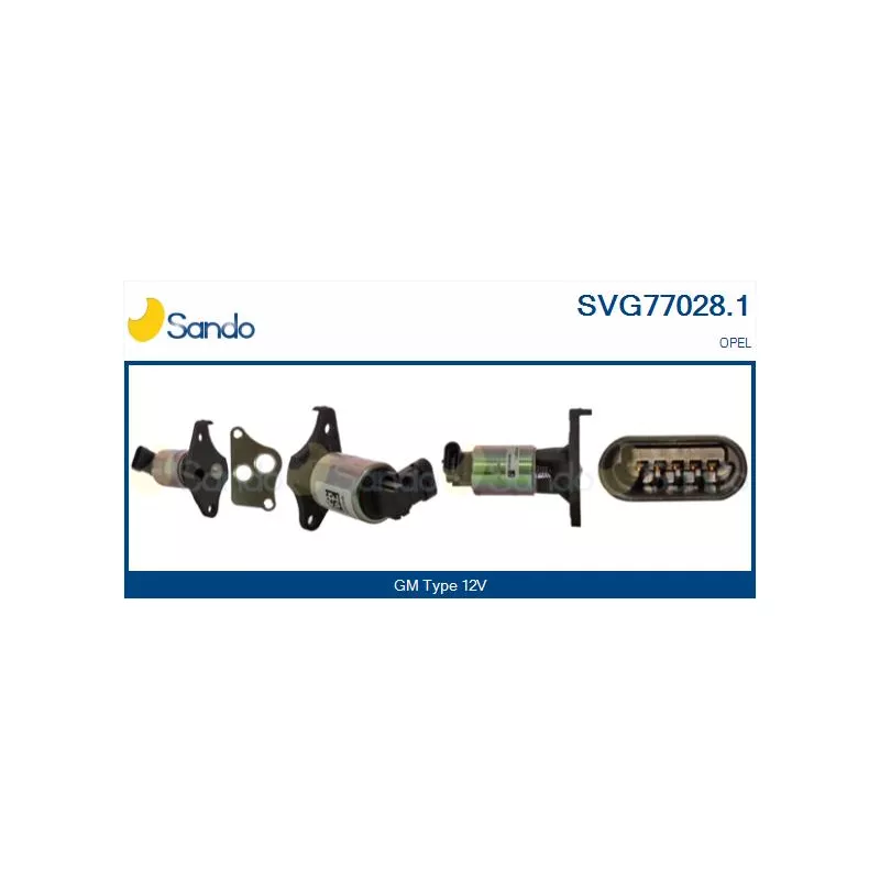 Vanne EGR SANDO SVG77028.1