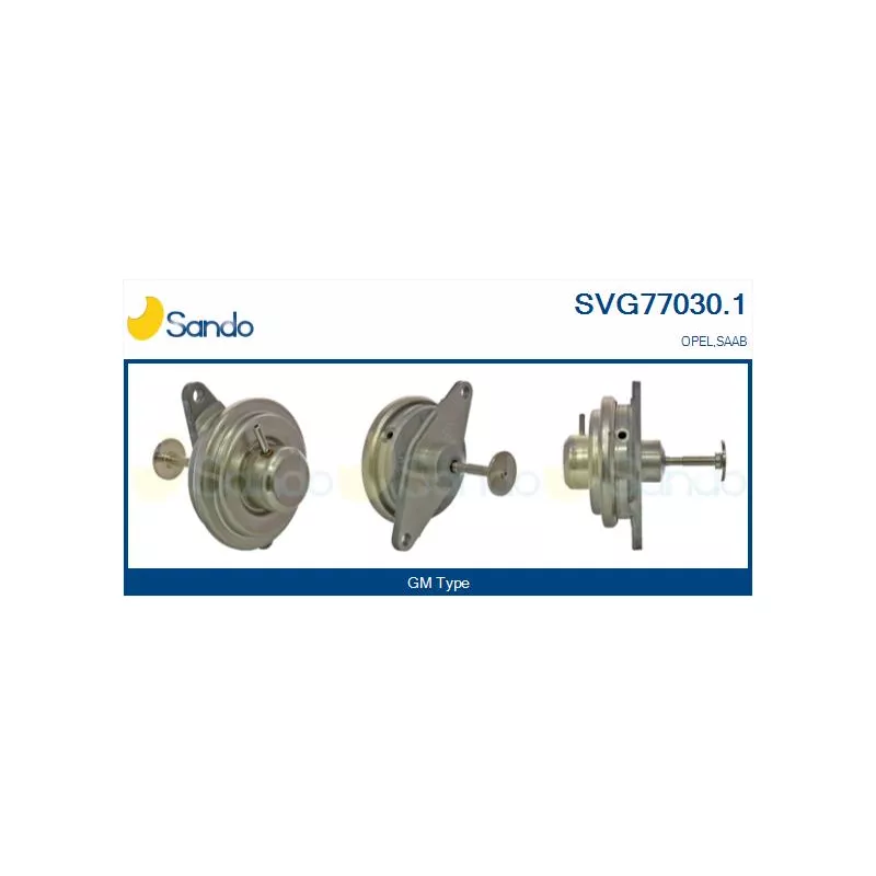 Vanne EGR SANDO SVG77030.1