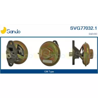 Vanne EGR SANDO SVG77032.1