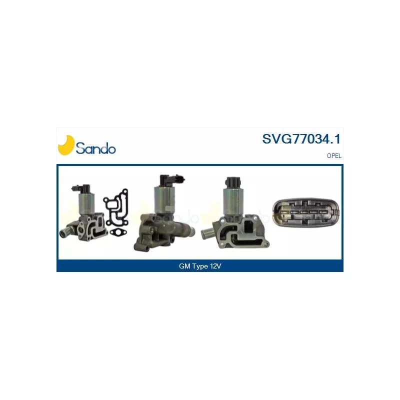 Vanne EGR SANDO SVG77034.1
