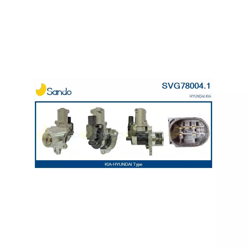 Vanne EGR SANDO SVG78004.1