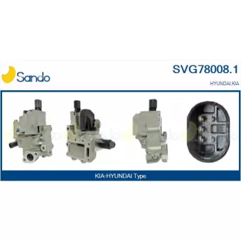Vanne EGR SANDO SVG78008.1