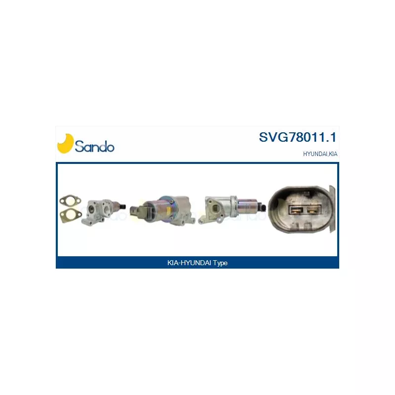 Vanne EGR SANDO SVG78011.1