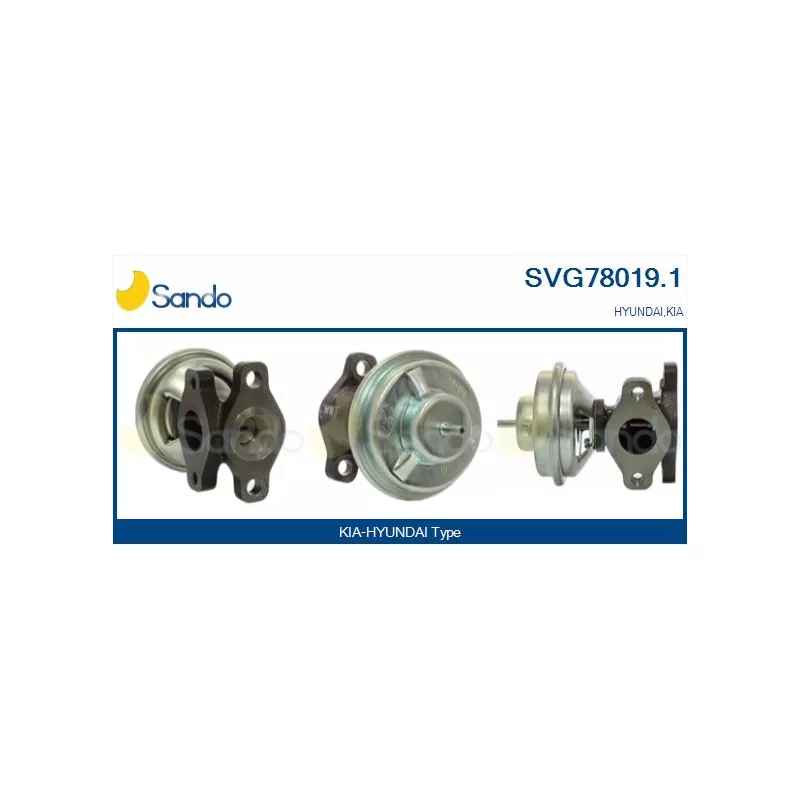 Vanne EGR SANDO SVG78019.1